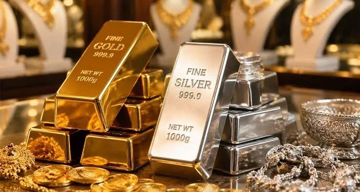 दिल्ली में सोना-चांदी दो महीने के उच्चतम स्तर पर: 6 दिन में ₹9,800 महंगा हुआ गोल्ड, चांदी ₹2.42 लाख के पार