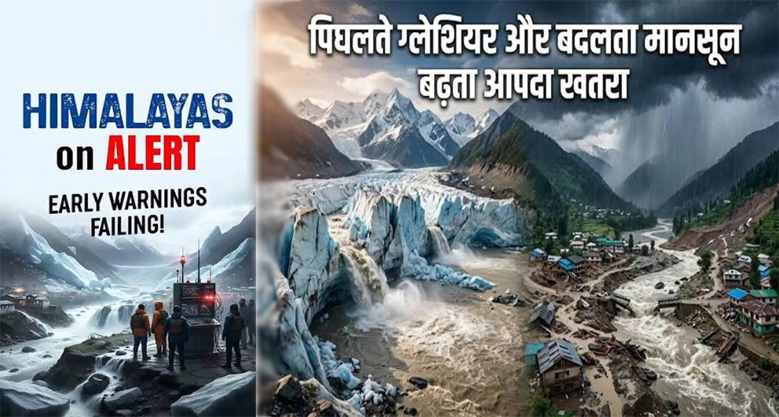 हिमालय में बजती खतरे की घंटी: तिब्बत में तबाही के बाद भारत के लिए बढ़ी अर्ली वार्निंग की चुनौती