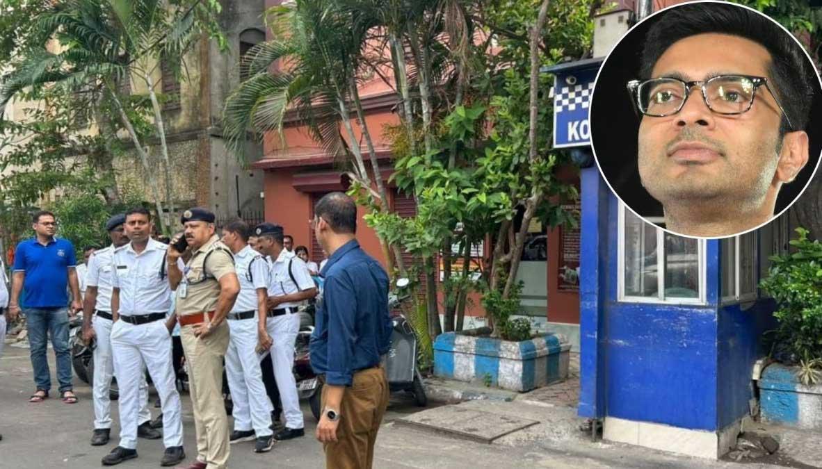 हस्ताक्षर जालसाजी मामला: अभिषेक बनर्जी के घर दोबारा पहुँची CID, विपक्ष ने कहा— "कब तक बचेंगे?"