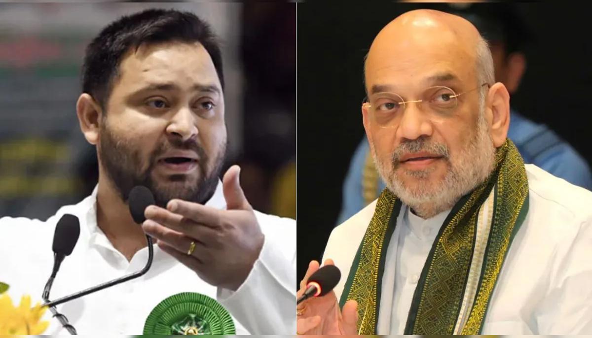 "देश में आज भी कायम है वर्ण व्यवस्था": स्व-गणना के बाद तेजस्वी यादव का अमित शाह पर तीखा हमला