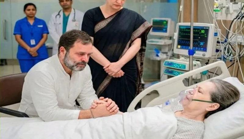 अस्पताल के सोफे पर रात, केरल की नर्स का सहारा: सोनिया गांधी की सेहत पर राहुल का भावुक संदेश और चुनावी शंखनाद