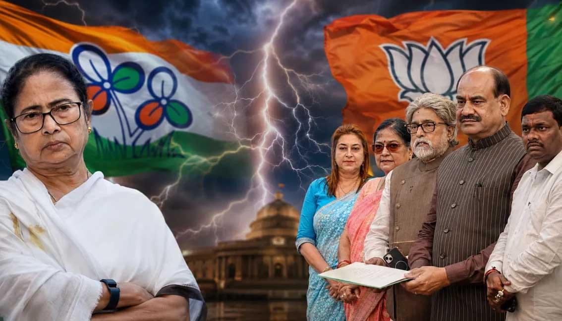 संसद में टीएमसी संकट: 20 बागी सांसदों के NCPI में विलय पर फूंक-फूंक कर कदम रख रहे स्पीकर ओम बिरला