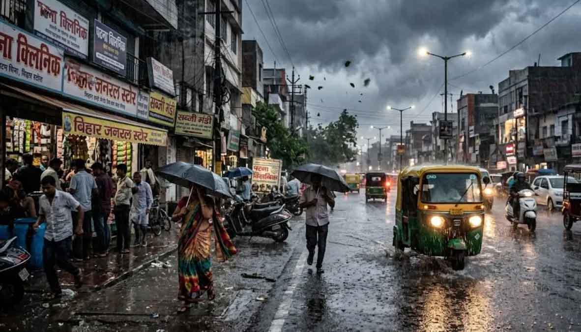 आसमान में मंडराए/काले बादल; कहीं उमस से मिलेगी राहत, तो कहीं भूस्खलन और जलभराव का खतरा!, कई राज्यों में भारी बारिश का अलर्ट