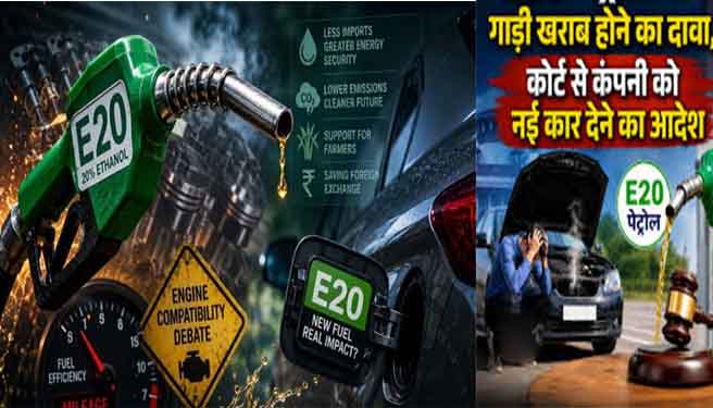 कंज्यूमर कोर्ट का ऐतिहासिक फैसला: E-20 पेट्रोल से कार खराब होने पर कंपनी देगी नई गाड़ी या पूरा पैसा, ग्राहकों के अधिकारों पर लगी मुहर